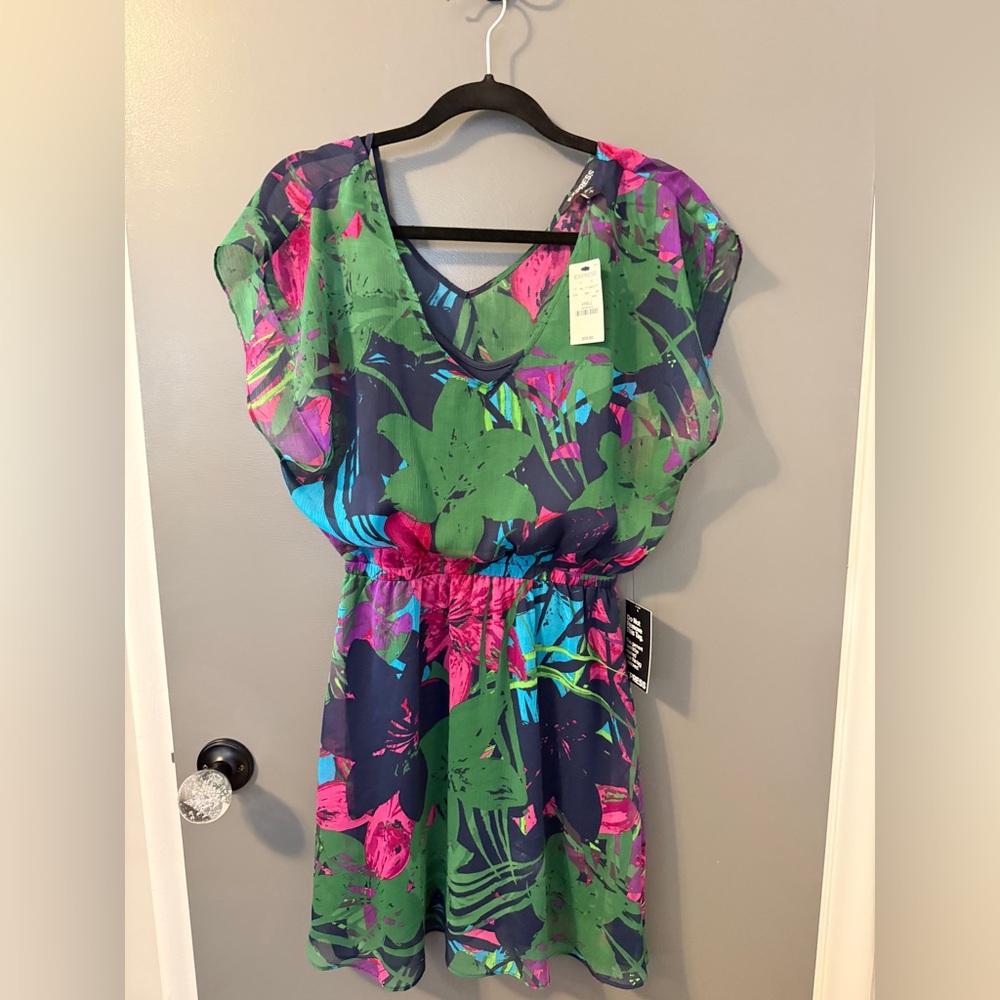Express Floral Print Dress - Size small NWT